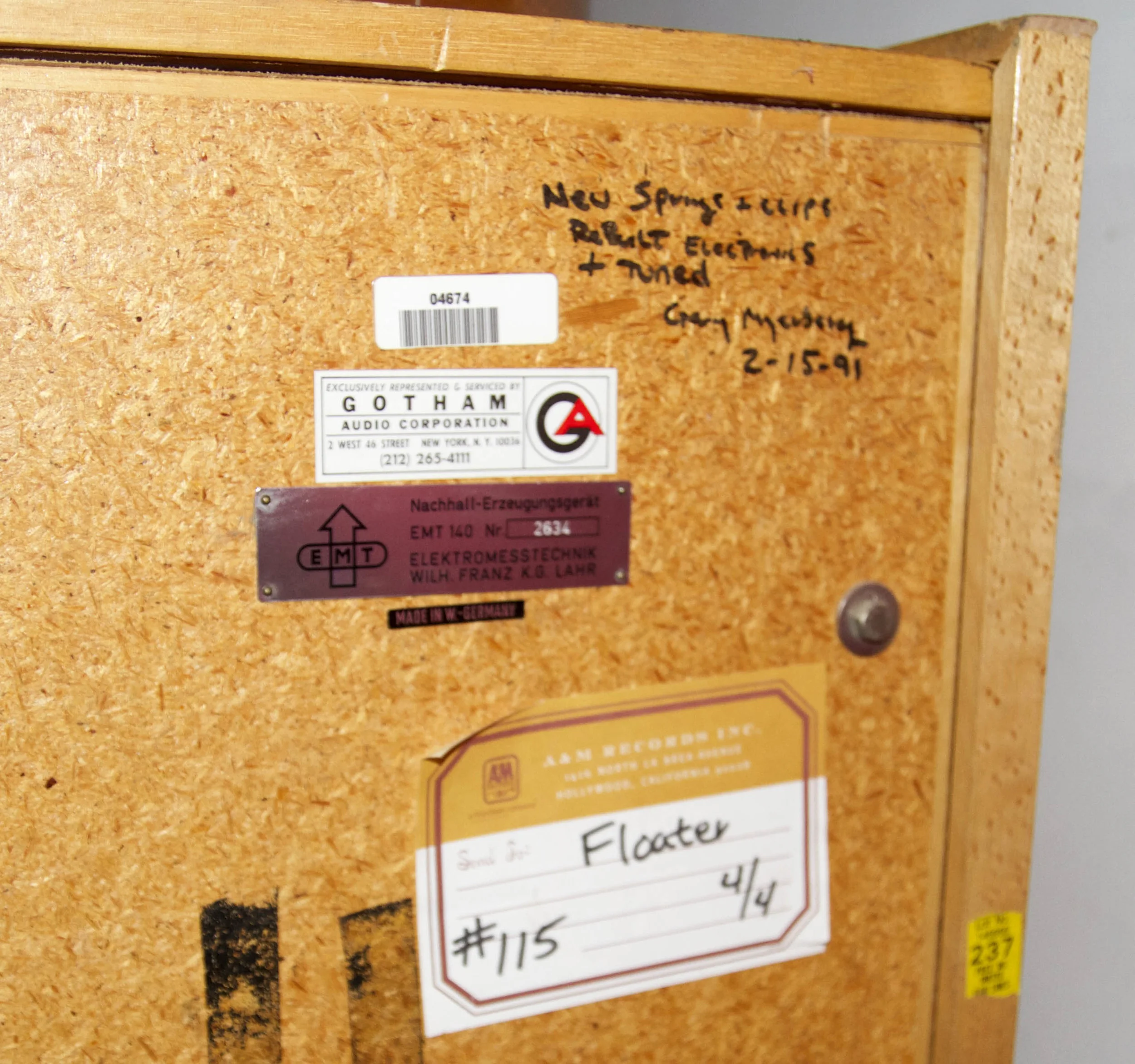 EMT 140 Plate Reverb