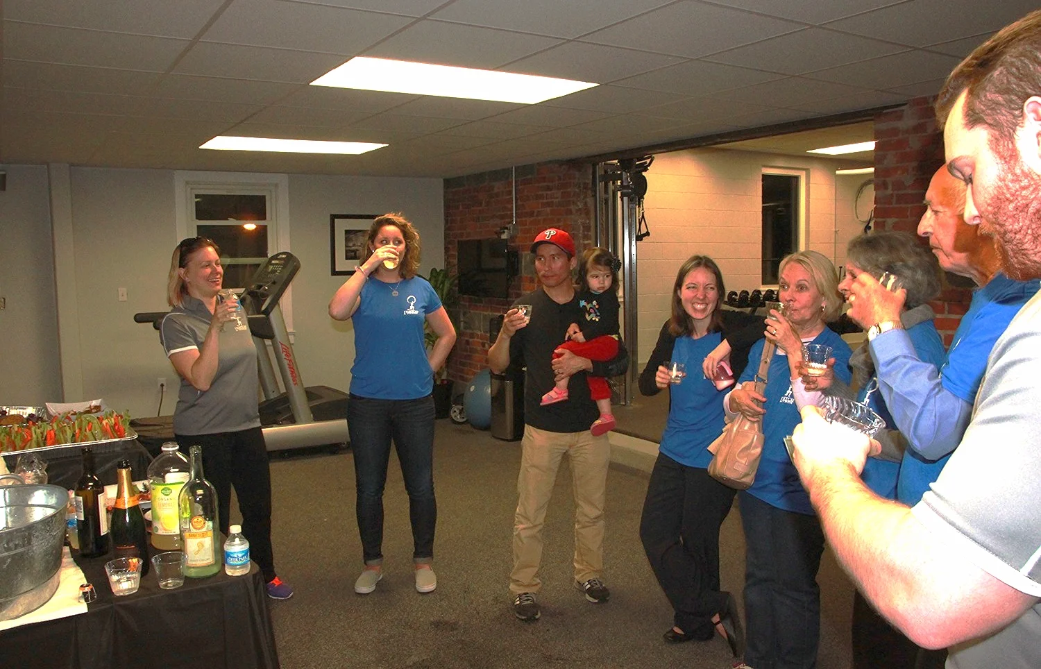 Getting Ready for the End of the Night Toast