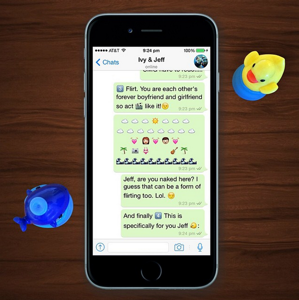 Text Message Wedding Congratulatory Video