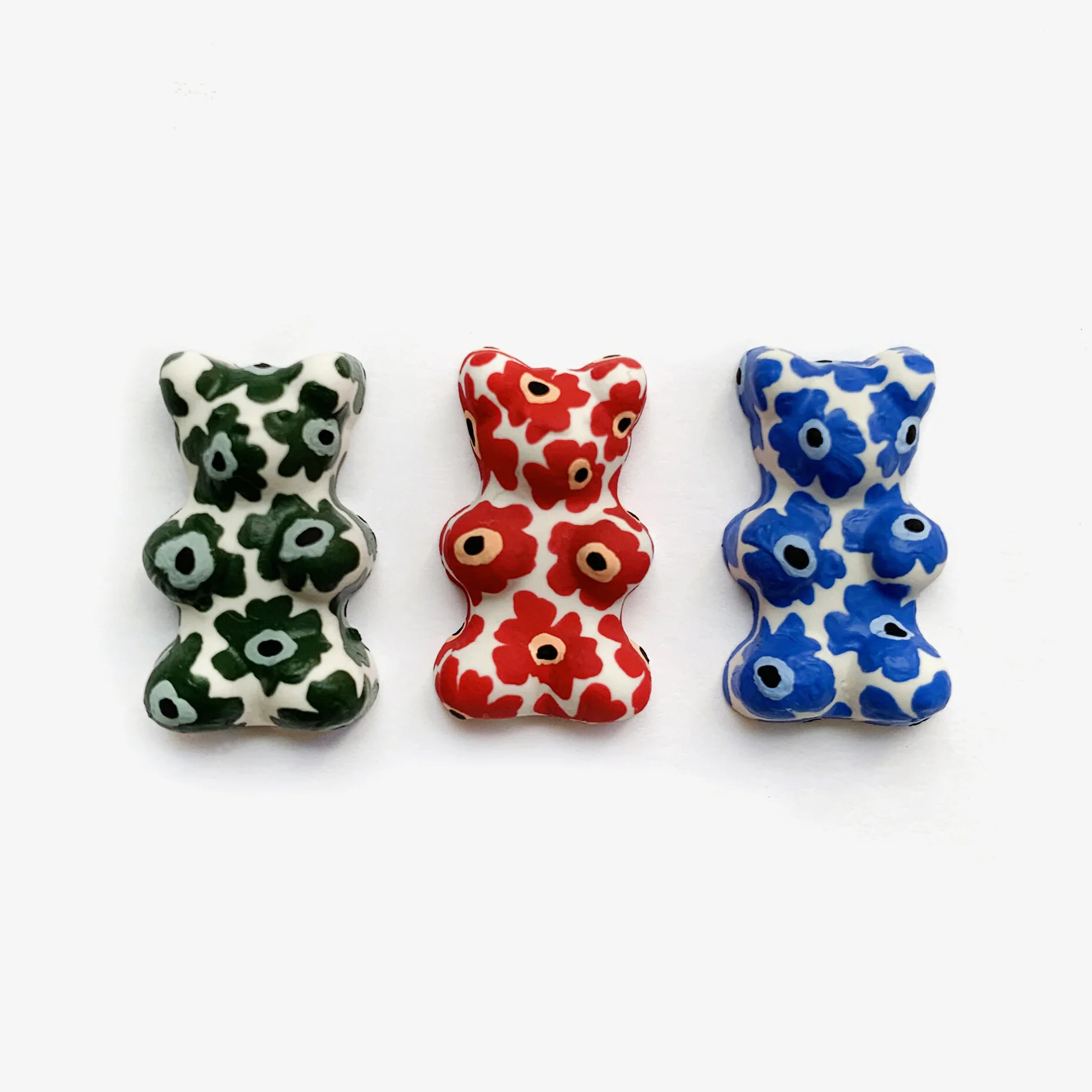 Painting tiny bears to relieve my anxiety during Covid-19
