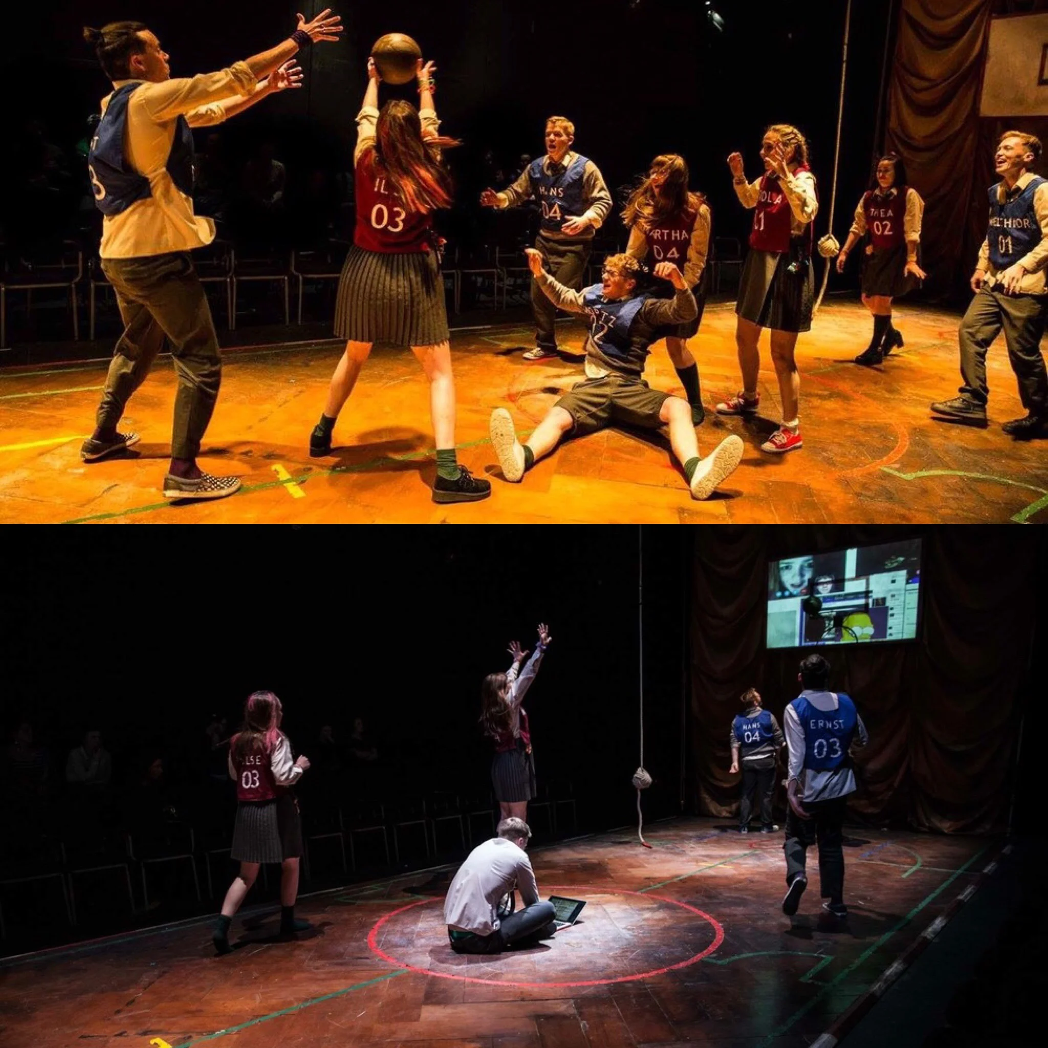  Written by Anya Reiss after Frank Wedekind, directed by Selina Cartmell, set and costume design by Katie Davenport, lighting by Eoin Winning and production photos by Keith Dixon. The Lír 2016. 