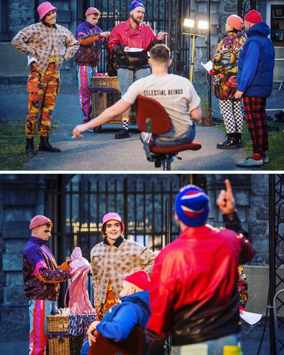  Directed by Lynne Parker, costume design by Katie Davenport, lighting and set design by Sarah Jane Shiels and photography by Ste Murray. Rough Magic, Kilkenny Arts festival August 2018.   