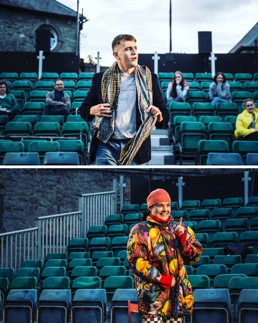  Directed by Lynne Parker, costume design by Katie Davenport, lighting and set design by Sarah Jane Shiels and photography by Ste Murray. Rough Magic, Kilkenny Arts festival August 2018.   