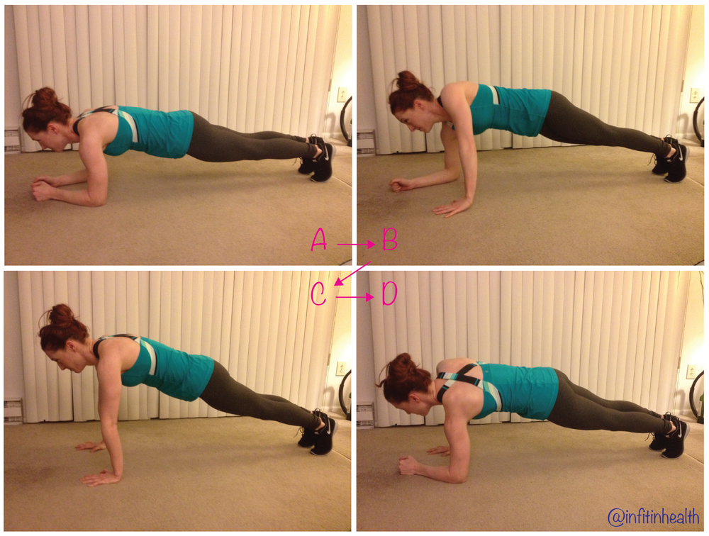 12 Days Of Fitness Challenge Day 7 Up Down Planks