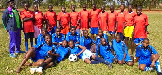 Young women’s soccer team