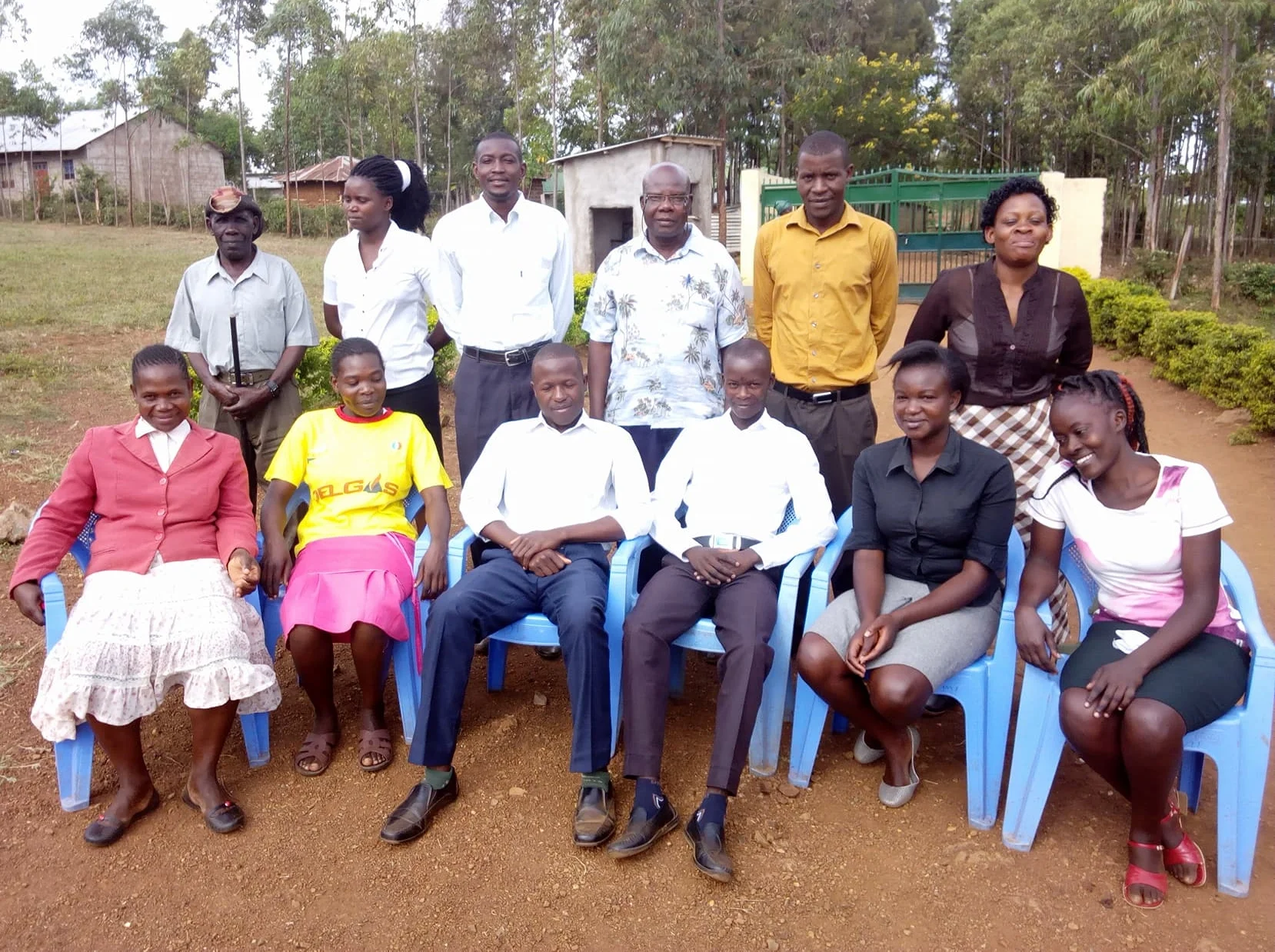 Some of our teachers and staff (including security) at our Christ Care Academy