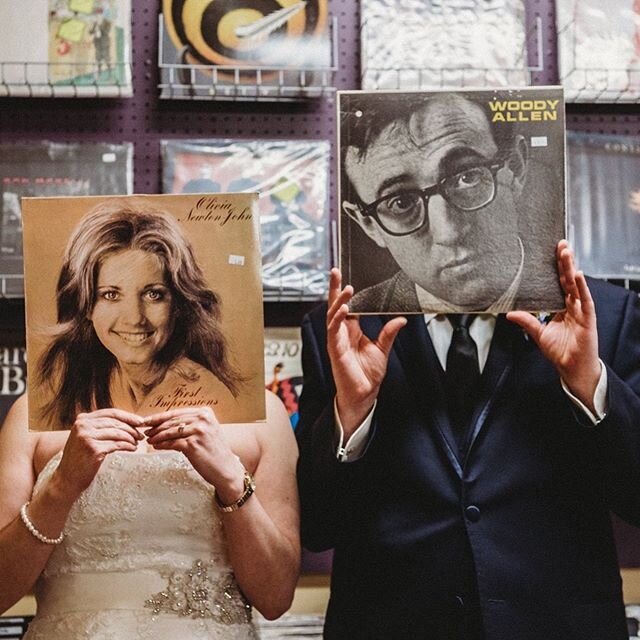 Just a little fun in their favorite record store! @drdiscrecords #willowhavenphotography #windsorweddingphotographer #windsorwedding #windsorontariophotographer #windsorontariowedding #windsorweddingphotos #weddingflowers #wedding #weddingphotos #yqg