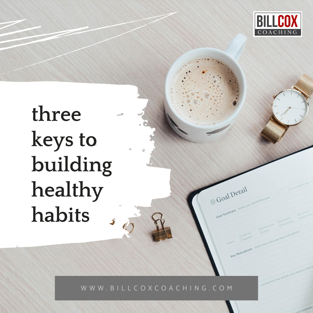 Three Keys to Building Healthy Habits