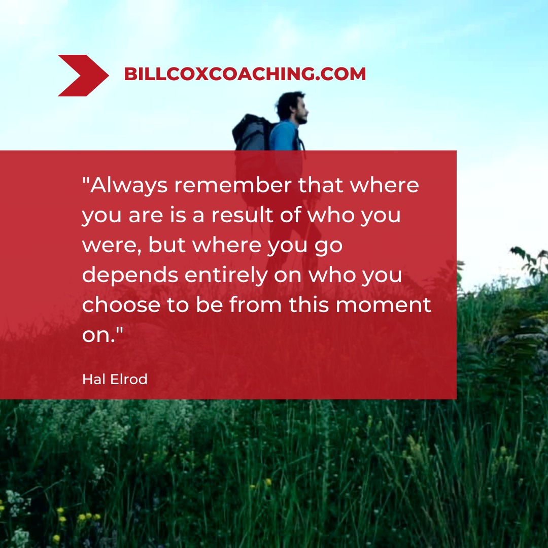 What will define you from this point forward?