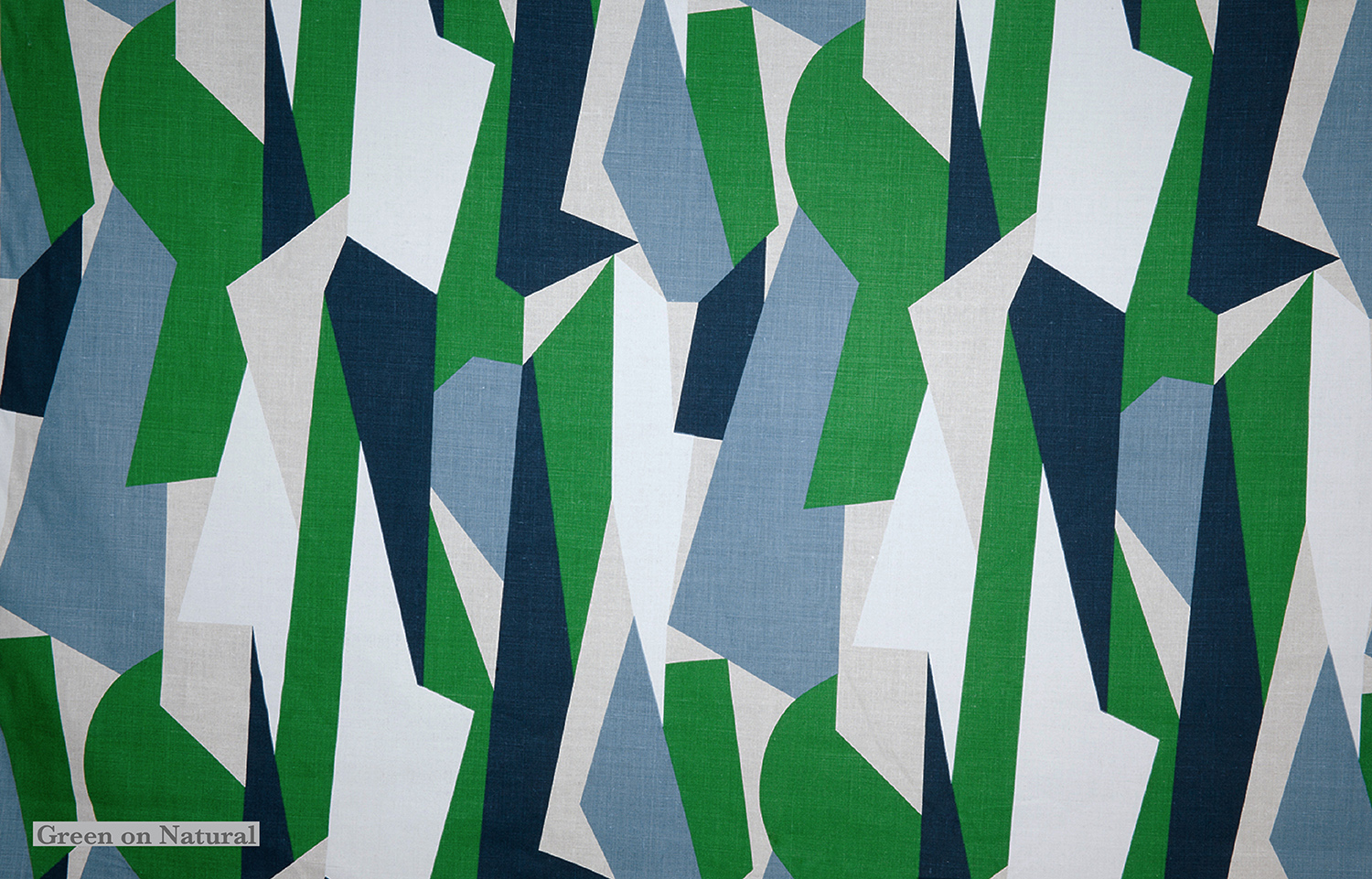 This fabulous fabric demands attention, but doesn’t strangle you with it’s love. Designed by Alexandra Palmowski for the Virginia White Collection