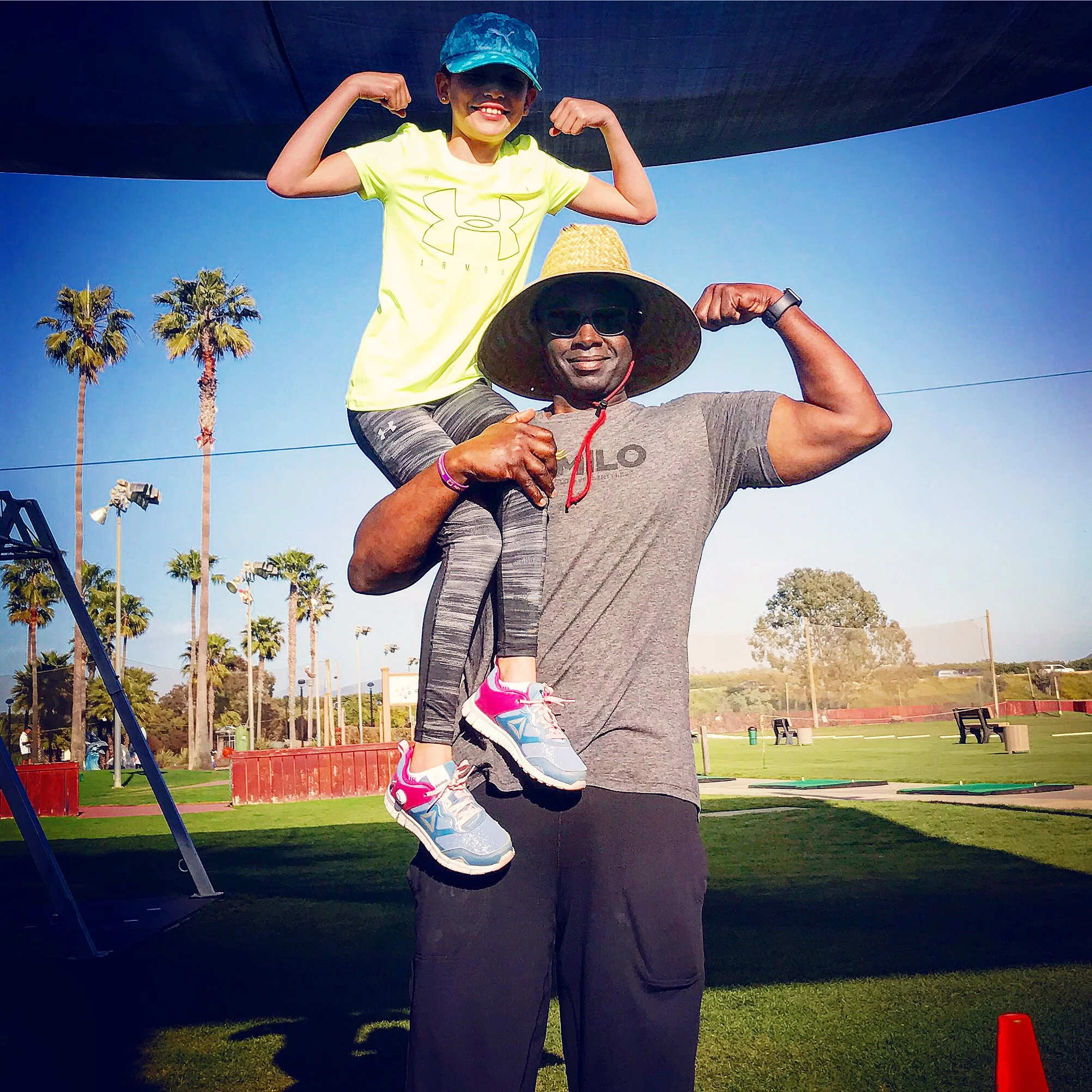 Flexing that muscle!