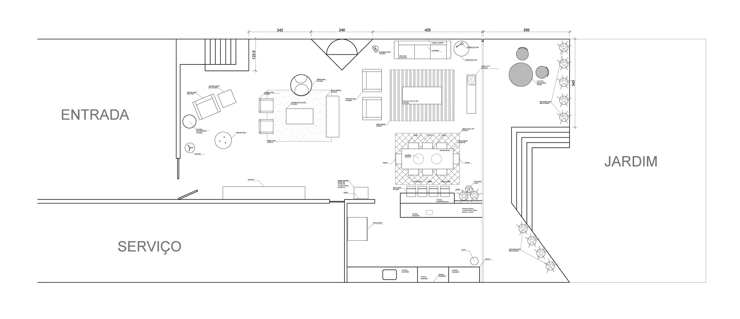  planta baixa - layout casa  philadelphia  