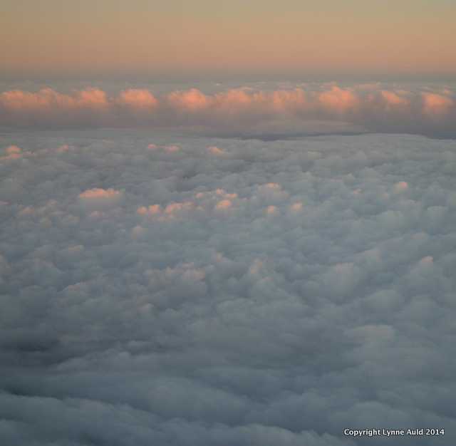Sunset, Above the Clouds