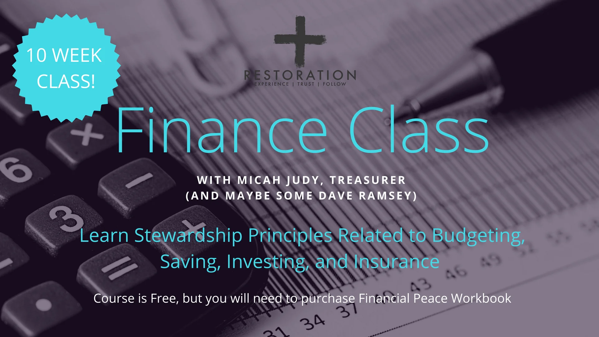 Financial Stewardship Class