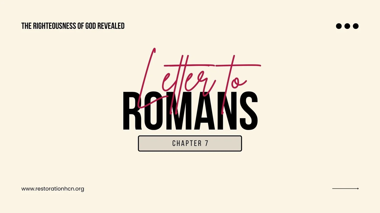 Romans 7 | Sanctification and Victory Through Christ episode artwork