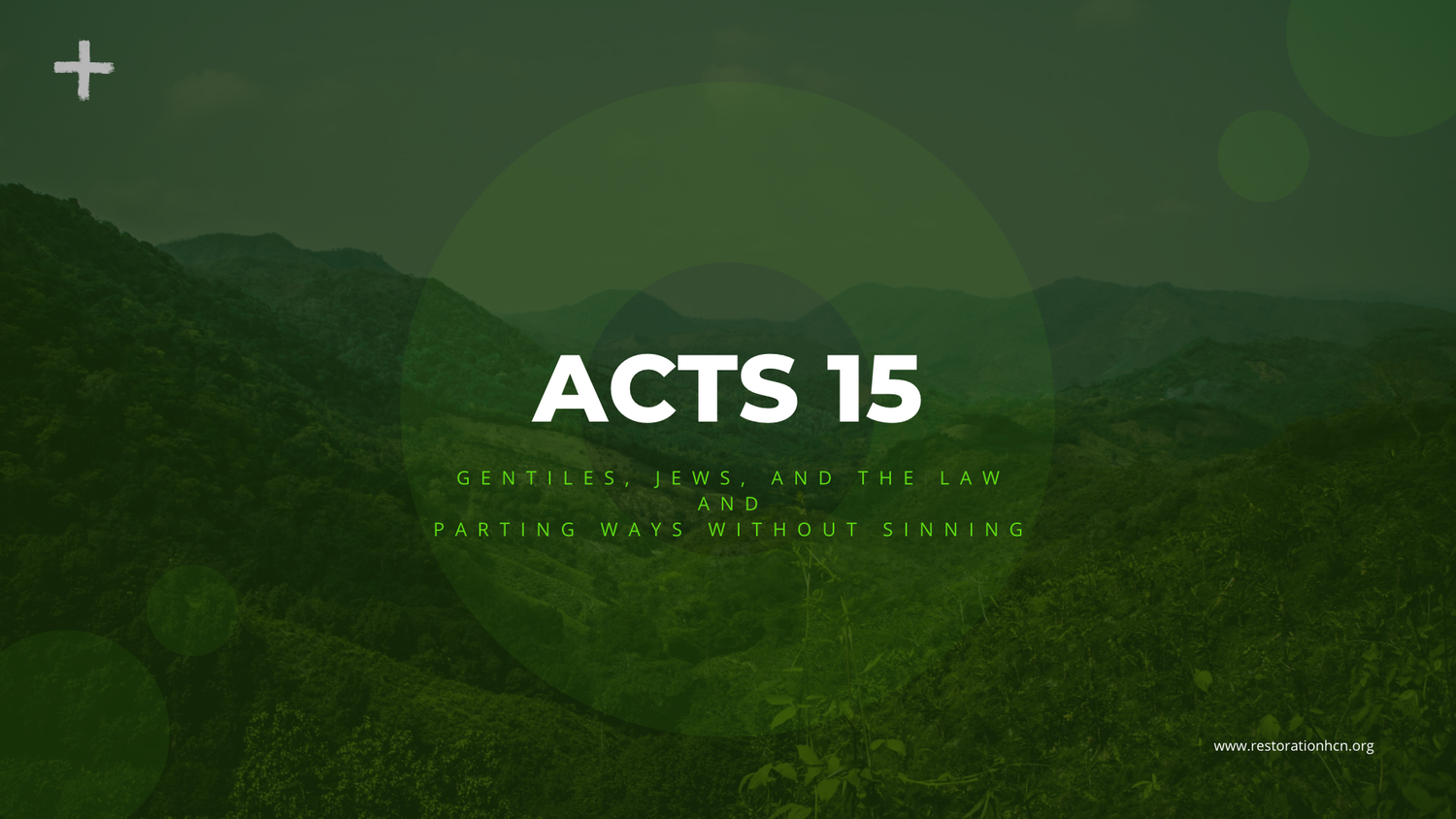 Acts 15 | Gentiles, Jews, and the Law | Parting Ways Without Sinning episode artwork