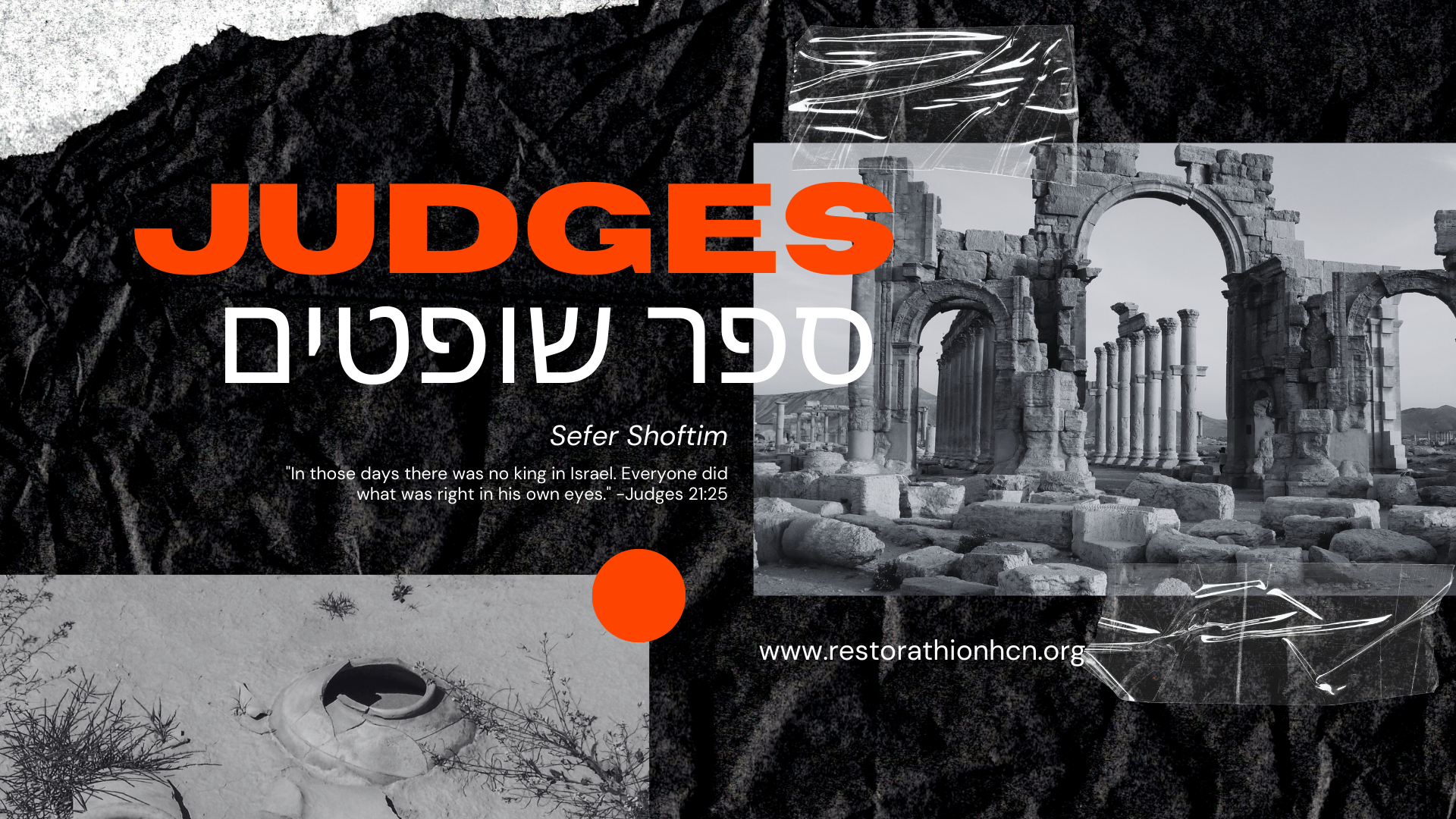 "Everyone Did What Was Right In Their Own Eyes" | Introduction to the book of Judges | Judges 1-2