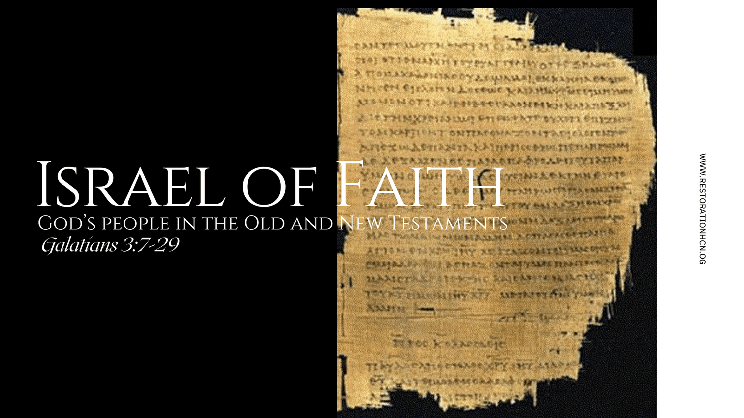 The Israel of Faith | Israel and the Church in the New Covenant | Galatians 3 episode artwork