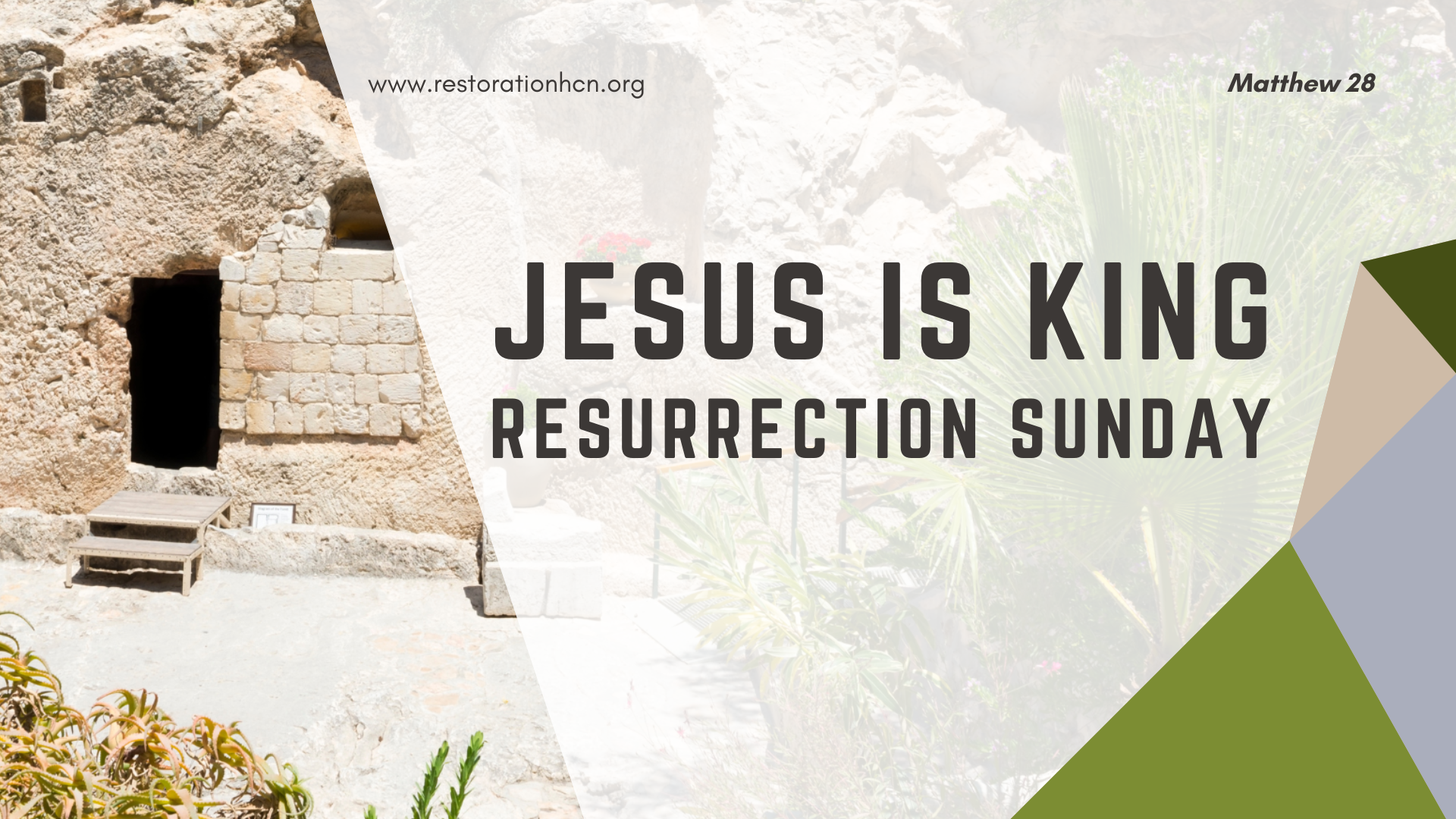 Jesus is King | Resurrection Sunday