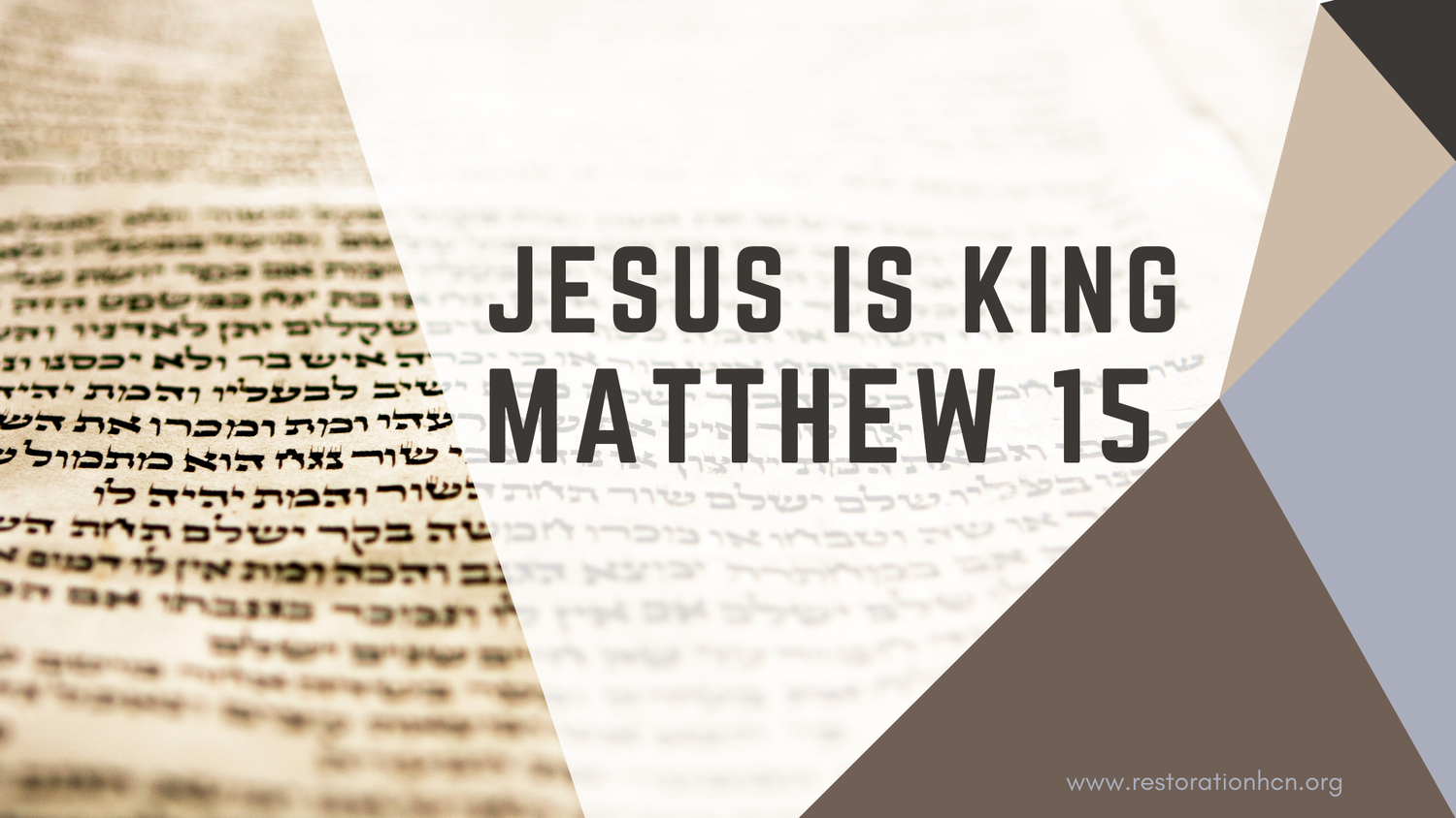Matthew 15 episode artwork