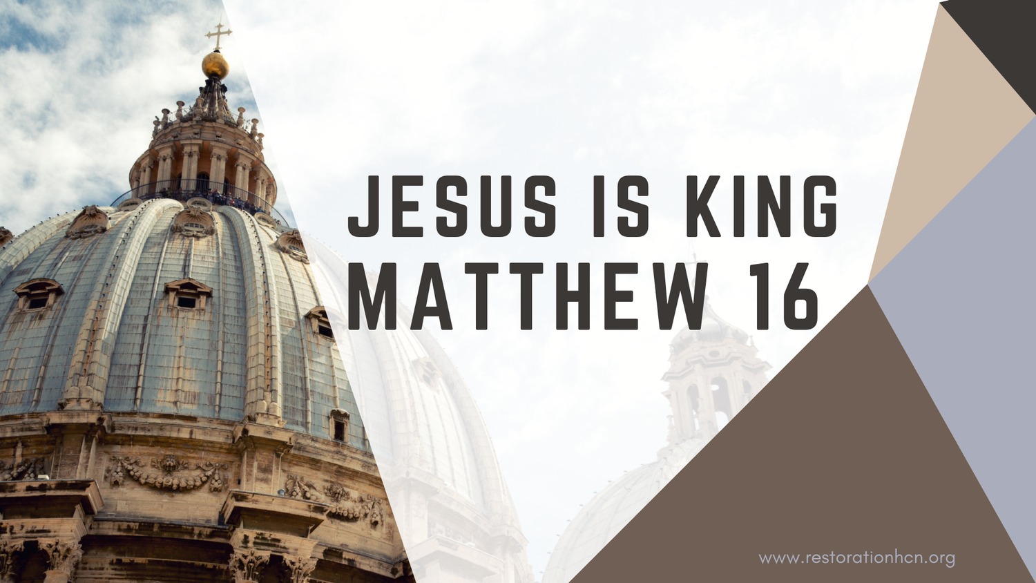 Matthew 16 | Christ is Head of The Church....So The Pope Isn't episode artwork