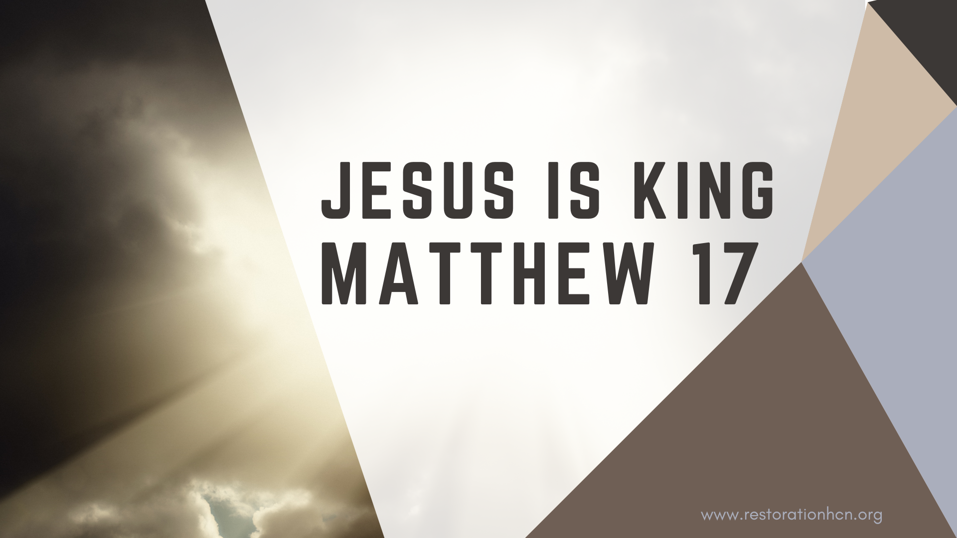 Matthew 17 | Transflguration
