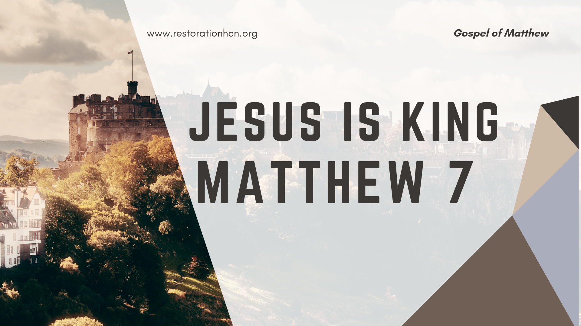 Matthew 7 | The Sermon on the Mount, Part 3