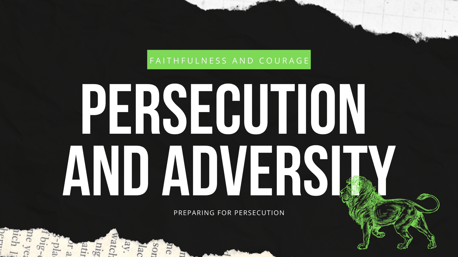Preparing for Persecution and Adversity | Faithfulness and Courage | 2 Timothy 3:10-17 episode artwork