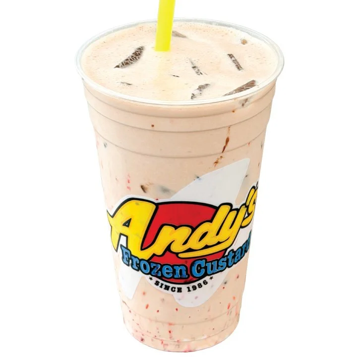 andys candy cane iced latte
