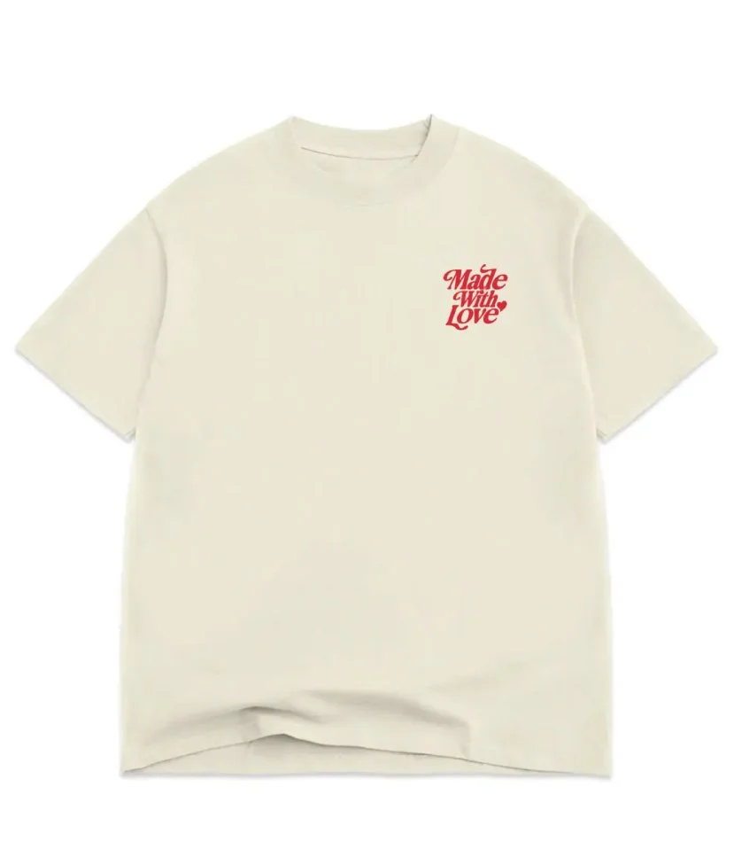 andys frozen custard made with love t-shirt front