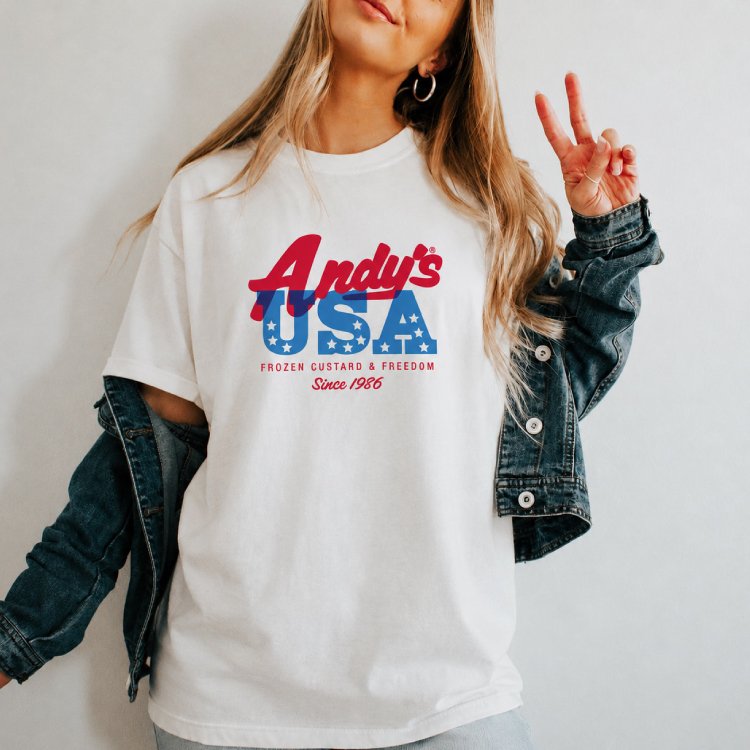 Andys Frozen Custard USA T-Shirt