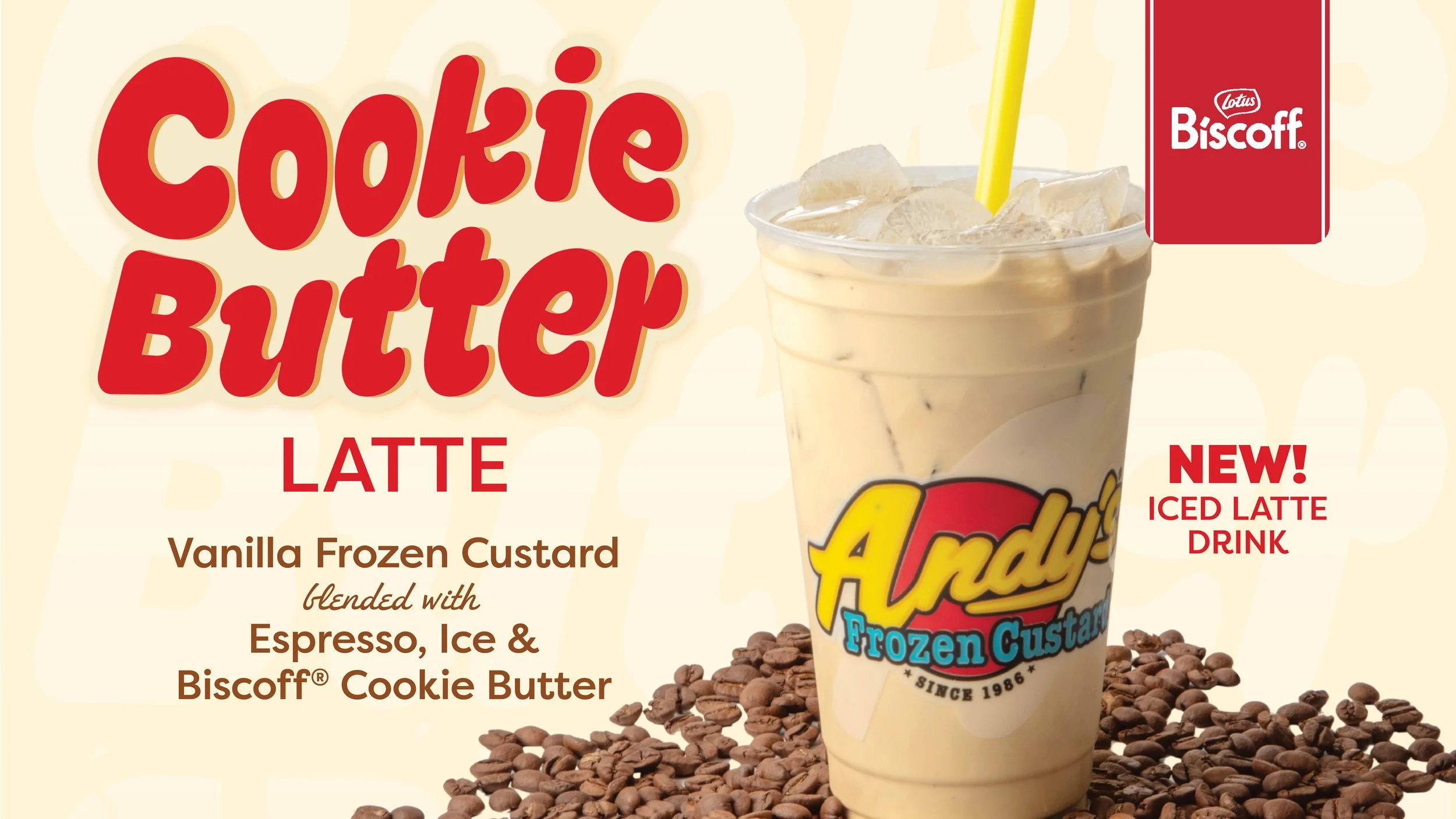 Cookie Butter Latte with Biscoff