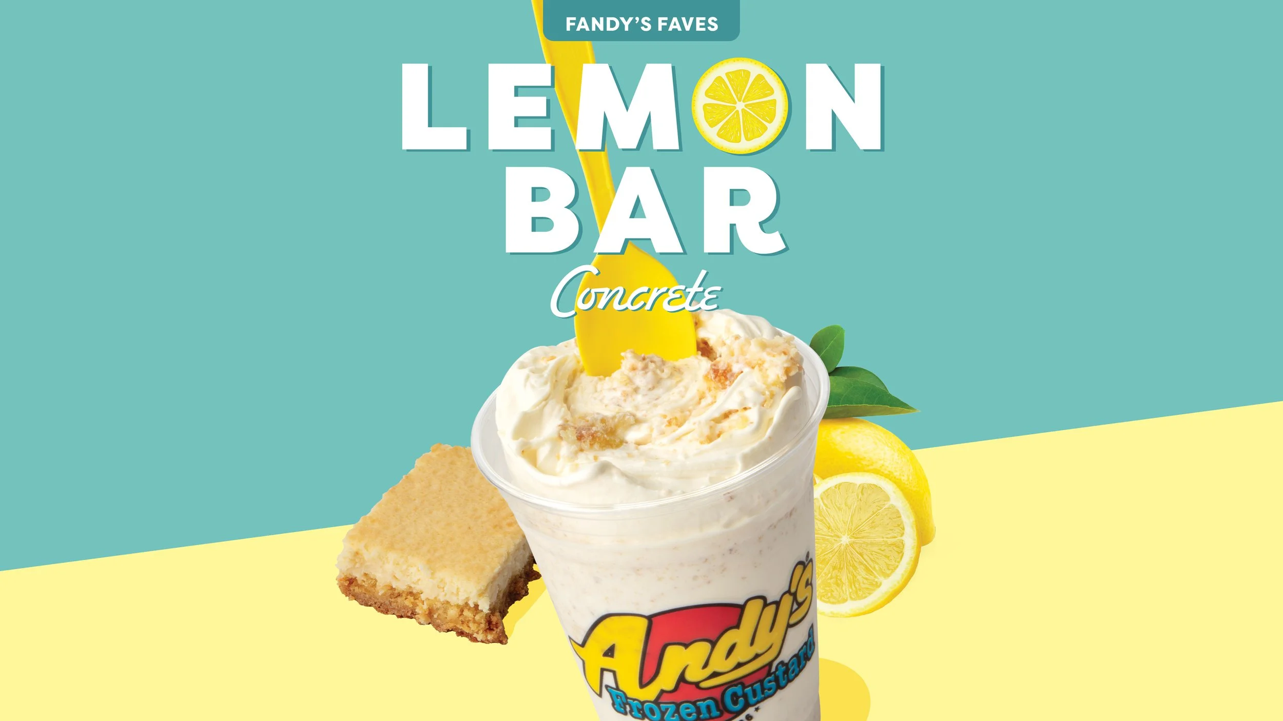 lemon bar concrete