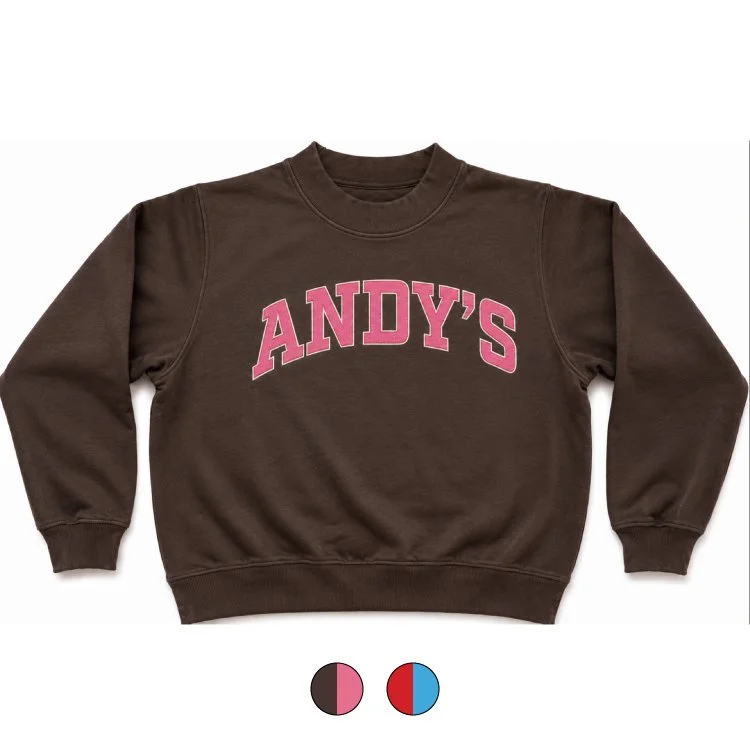 Andys Frozen Custard Varsity Mockneck Sweatshirt