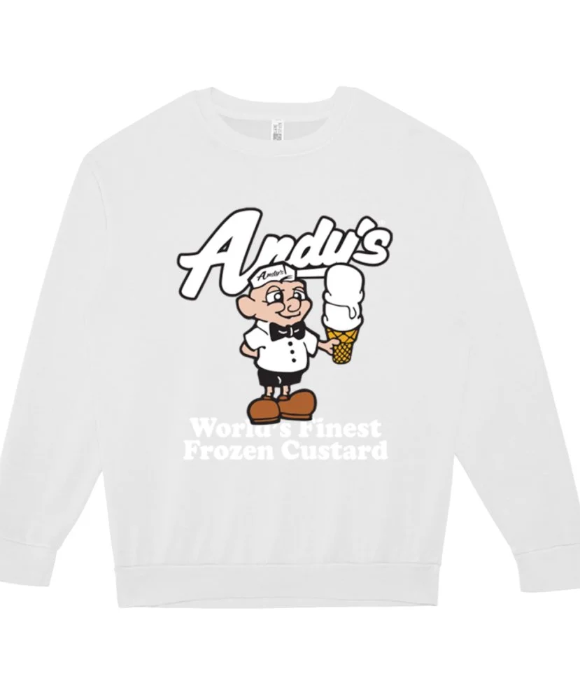 Andys Hugh Urban Crewneck Sweatshirt Light Grey