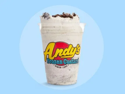 Andy's one topping oreo concrete