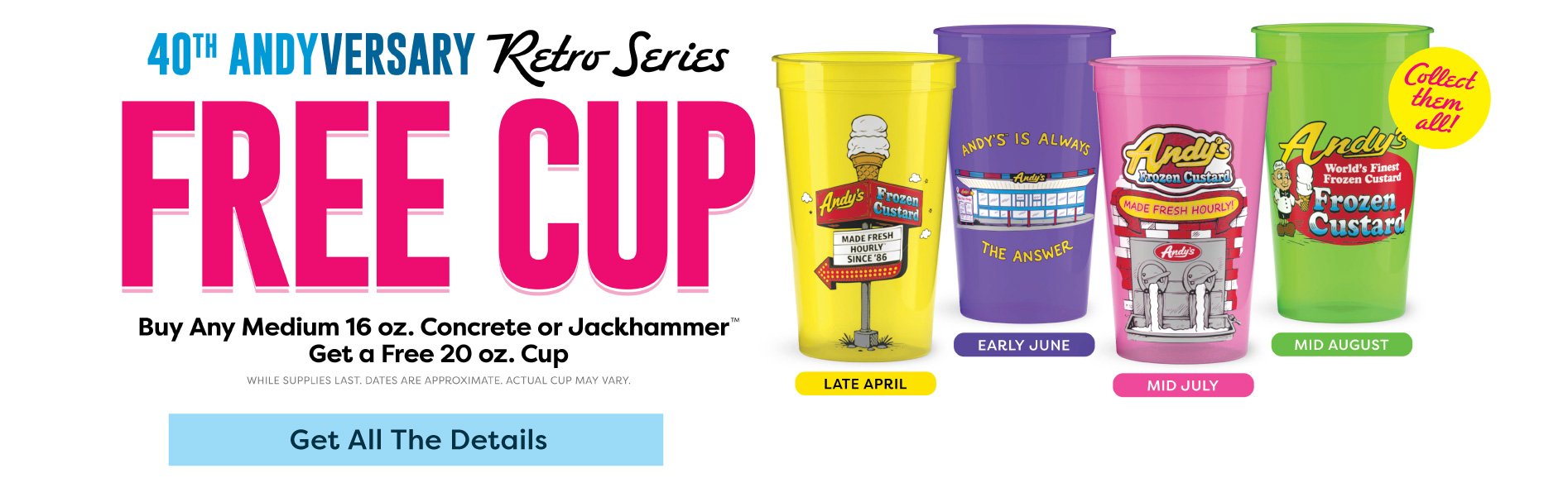 retro series free cup with any medium concrete or jackhammer get all the details