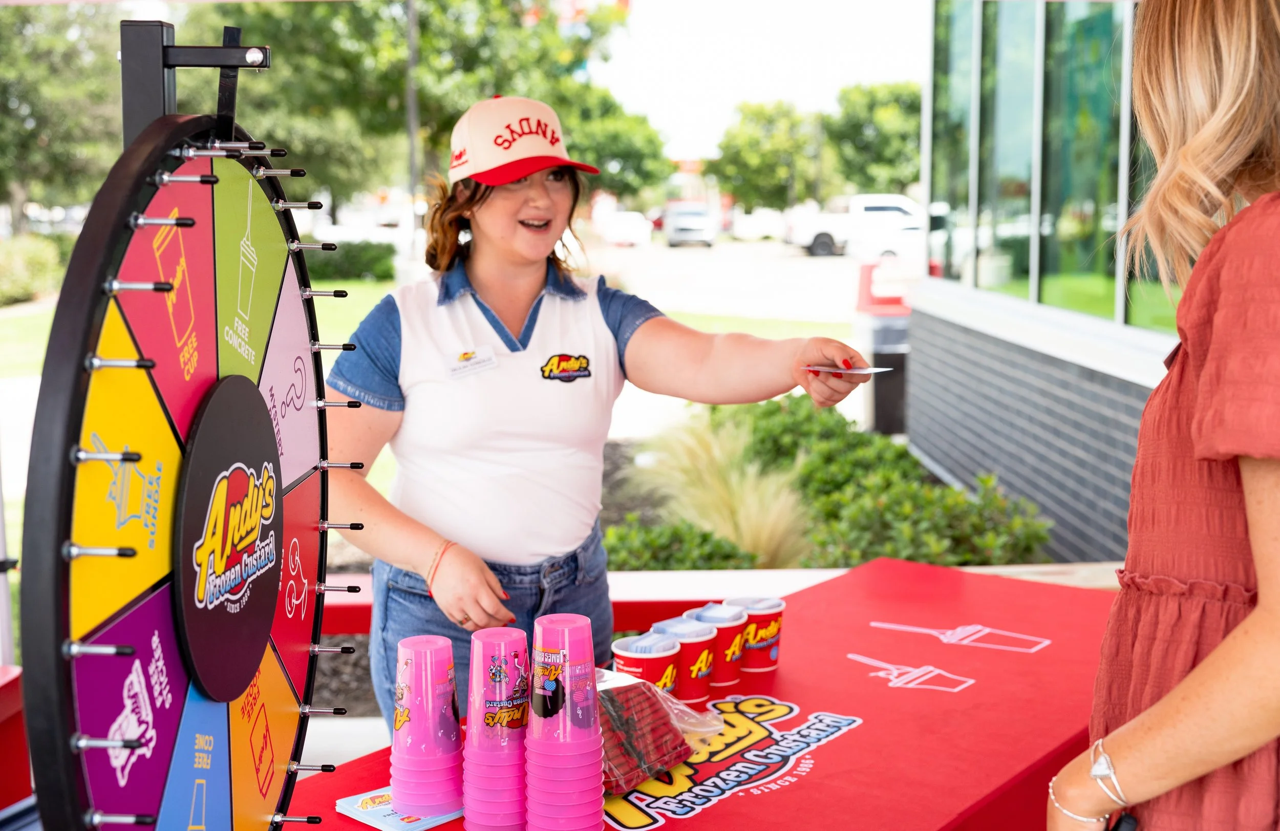 wheel and prizes
