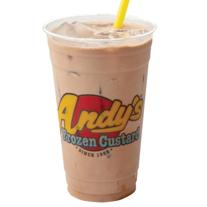 andys chocolate caramel yummy latte
