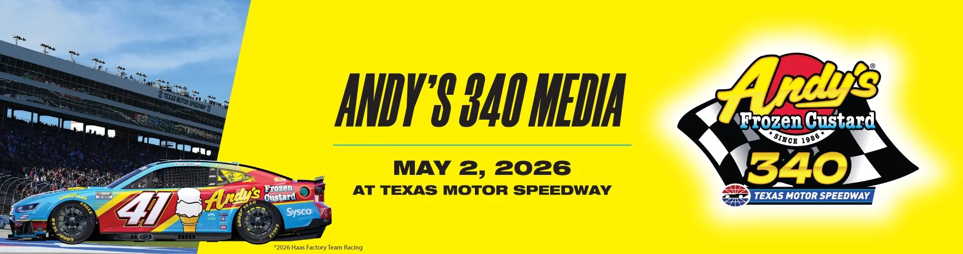 Andy's 340 Media May 2, 2026 at Texas Motor Speedway