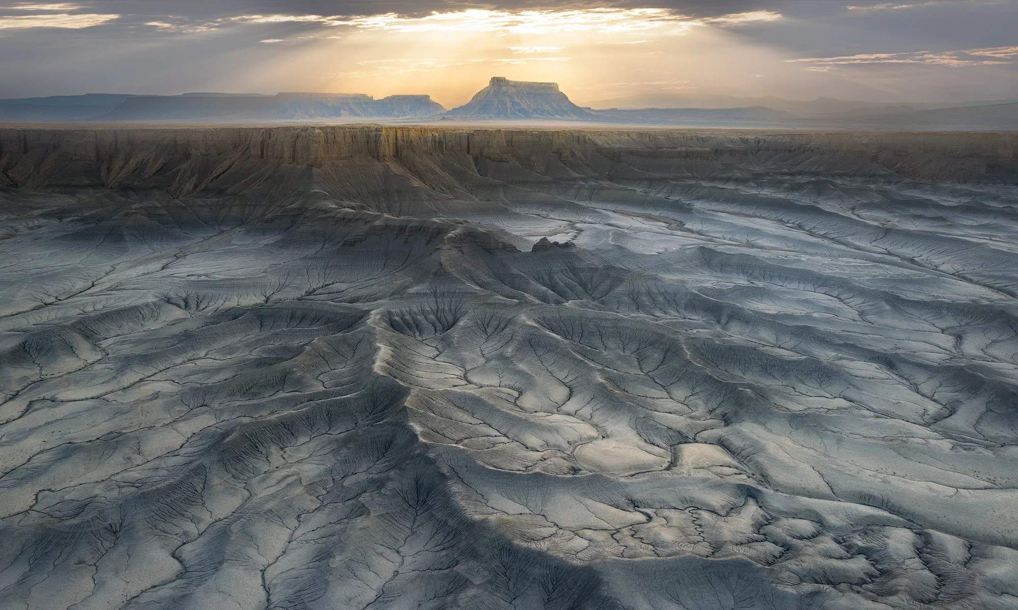 Factory Butte Sunset