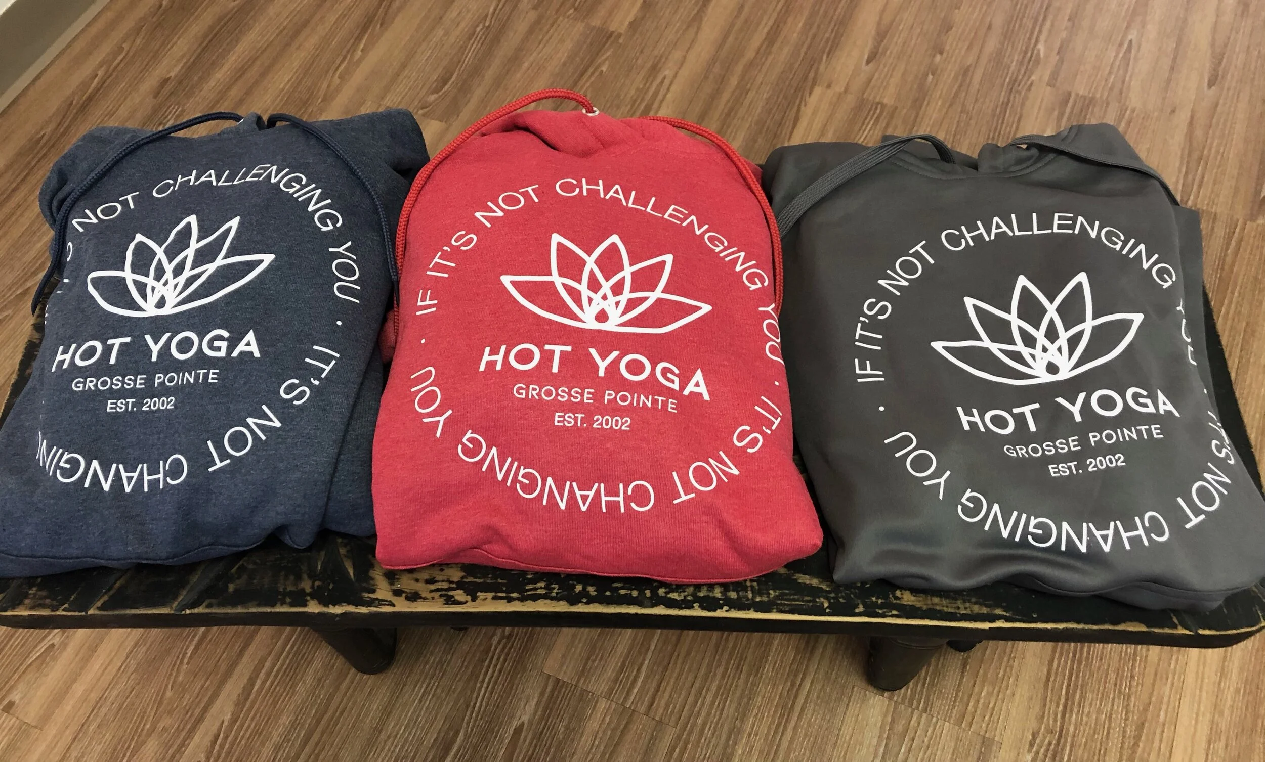Unisex Hooded Sweatshirt Fleece Lined — Hot Yoga Grosse Pointe