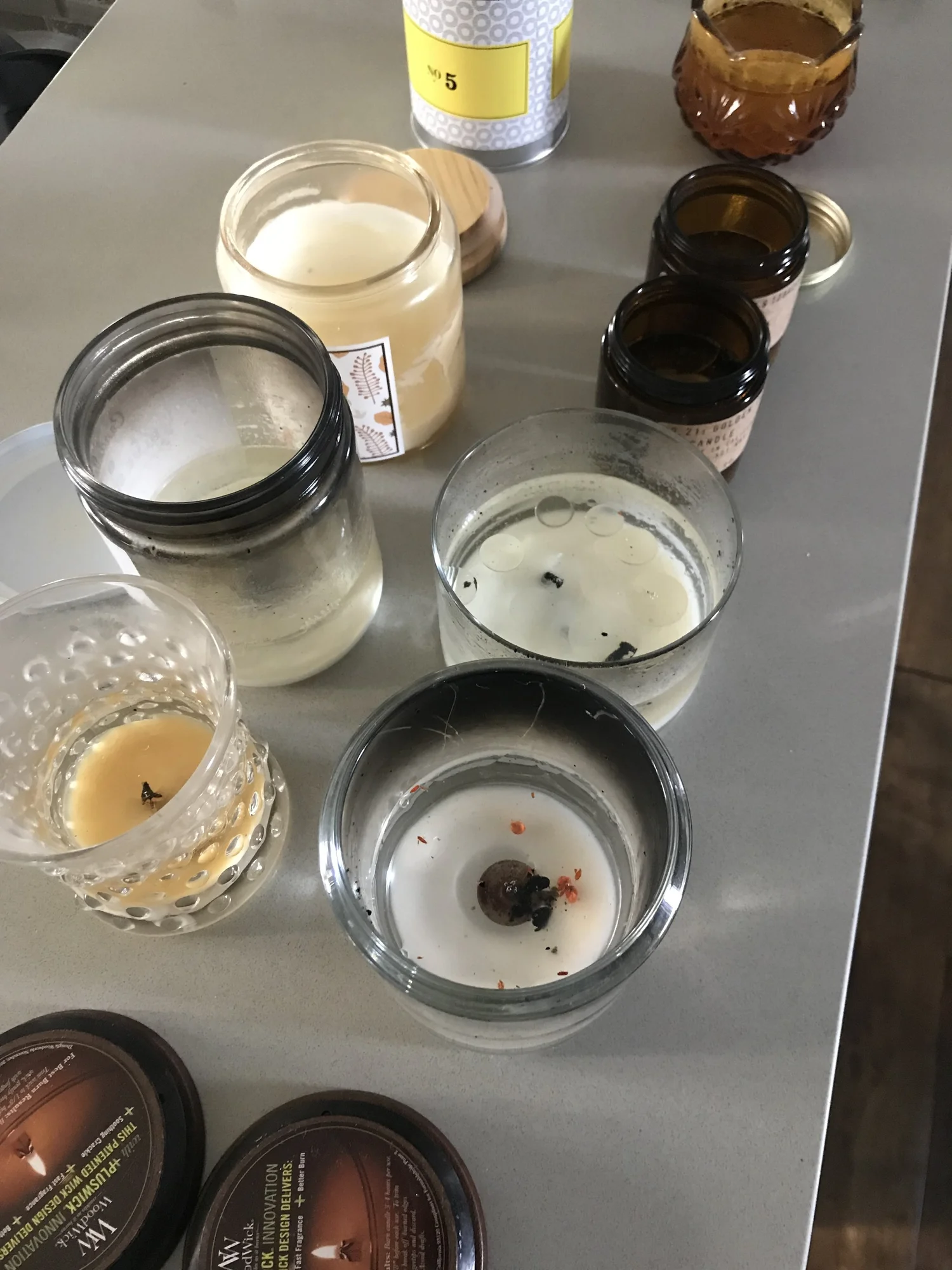 How to reuse candle jars to make more candles — Laurel Twist & Co.