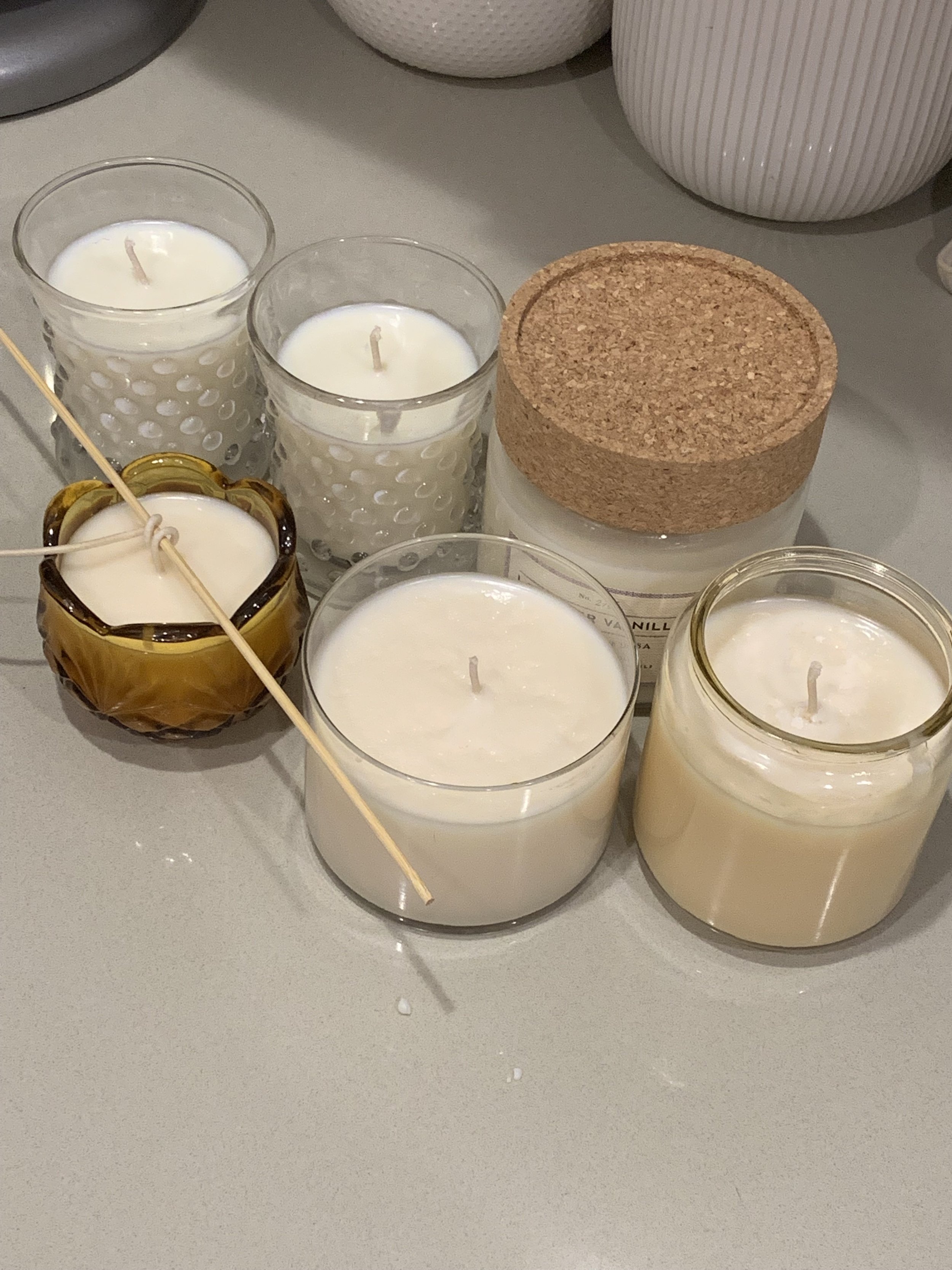 How to reuse candle jars to make more candles — Laurel Twist & Co.