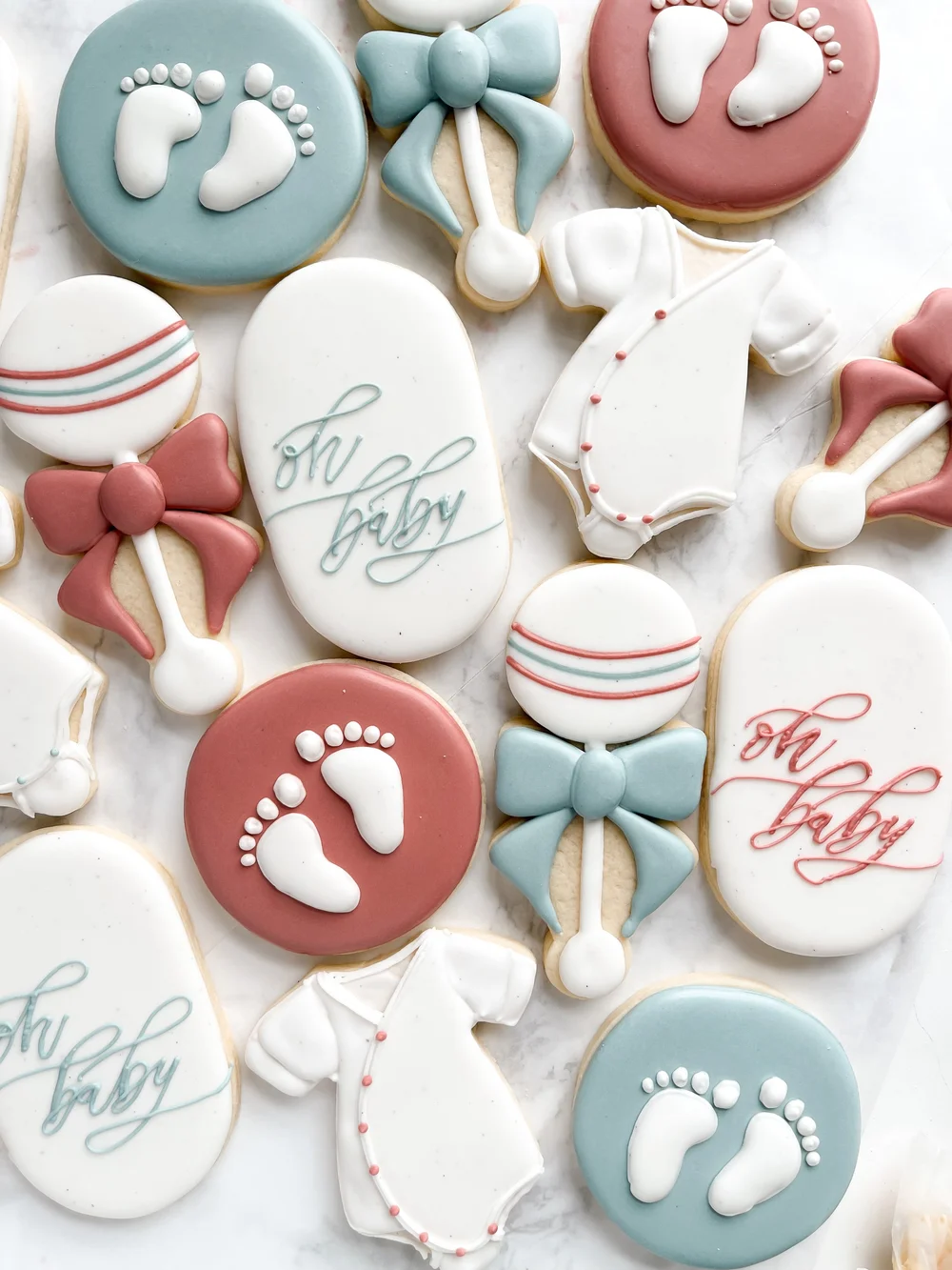 Classic Baby Shower Cookie Set — Laurel Cookie Co.