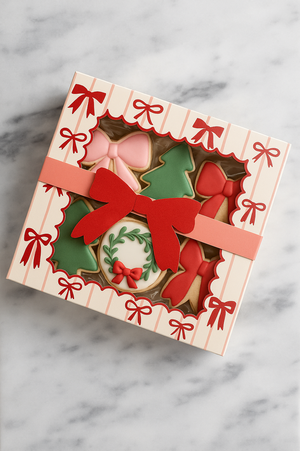 Coquette Half Dozen Cookie Box