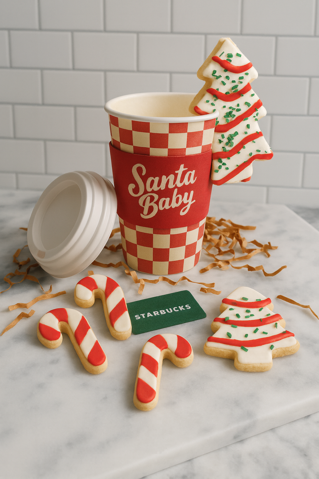 Cup of Mug Hugger Minis with Starbucks Giftcard