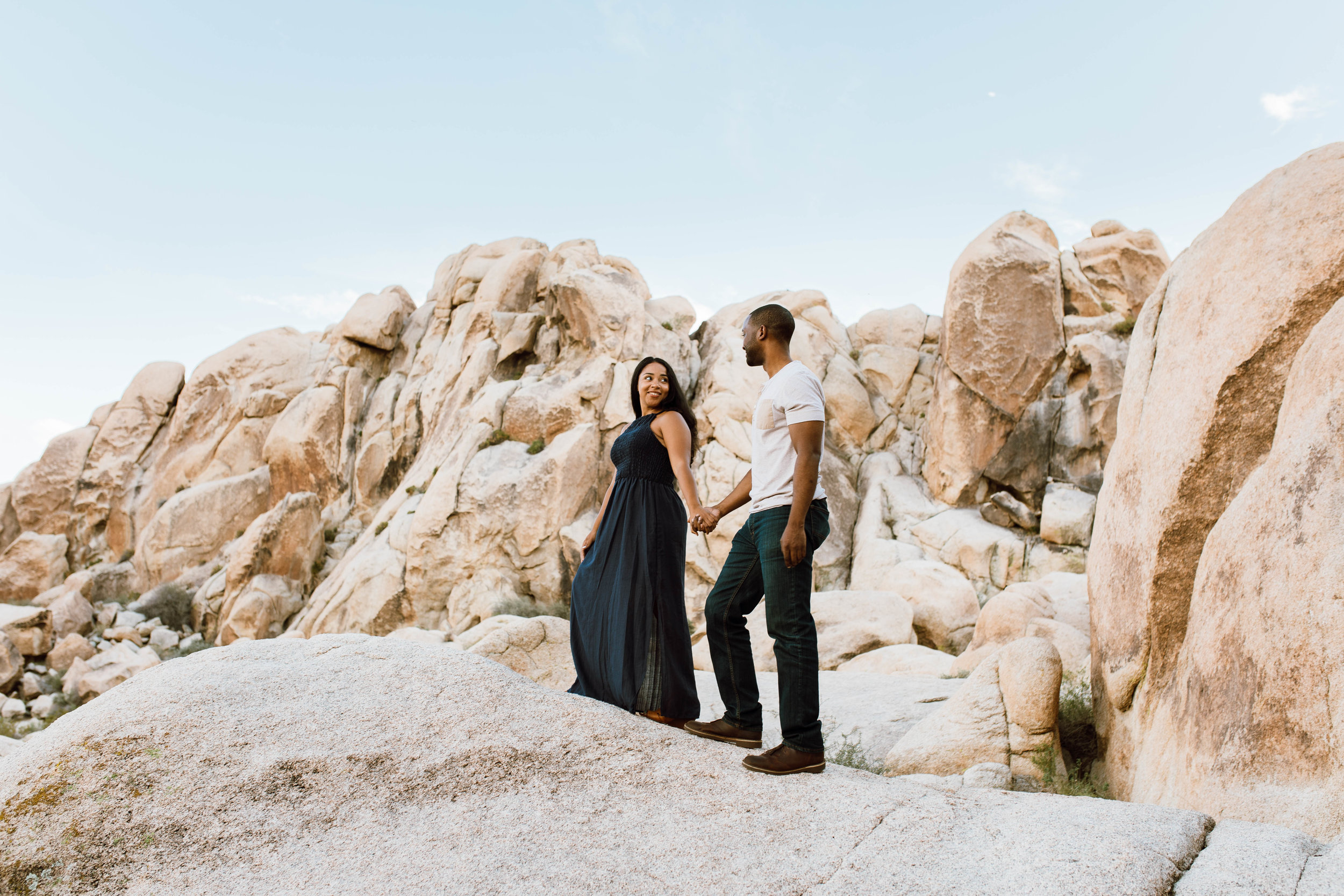 Joshua Tree Desert Couple Photography