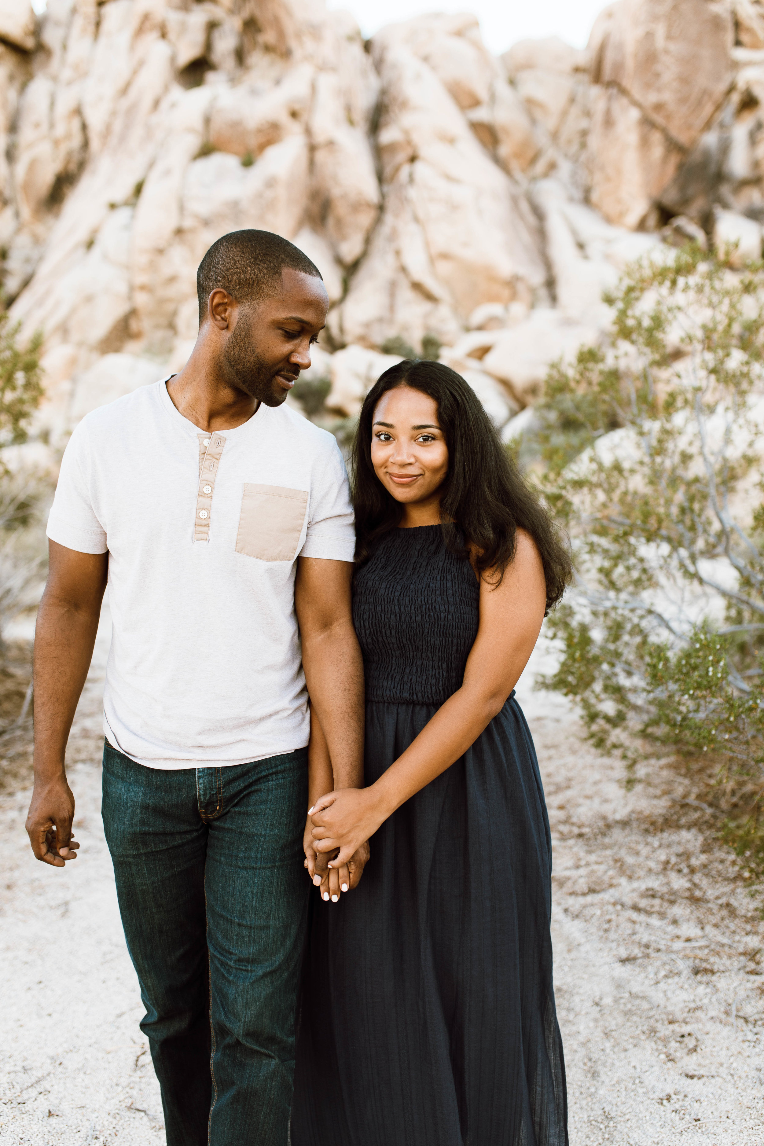 Joshua Tree Desert Couple Photography