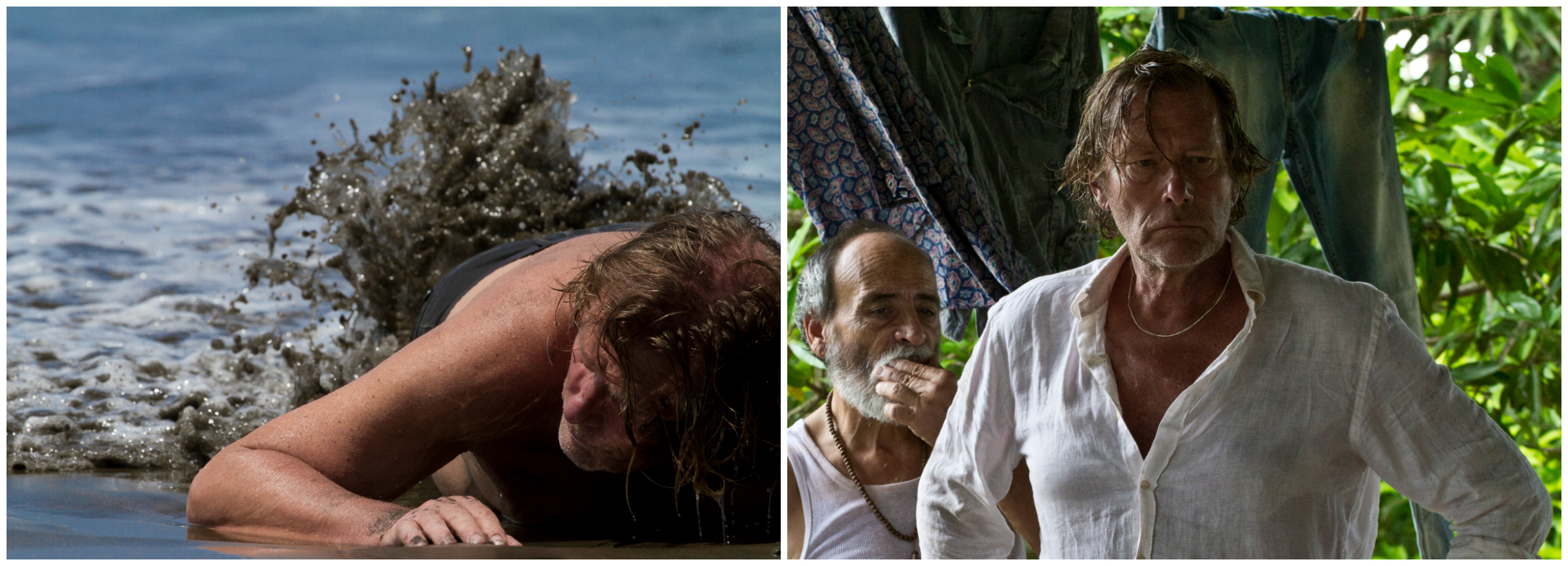 Actor Dag Malmberg as Nils Wendt & actor Patricio Arenas with Dag Malmberg.